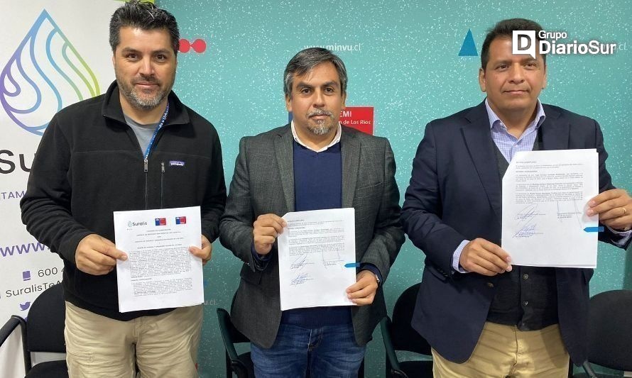 Serviu Los Ríos y Suralis firman convenio para avanzar en Plan Habitacional