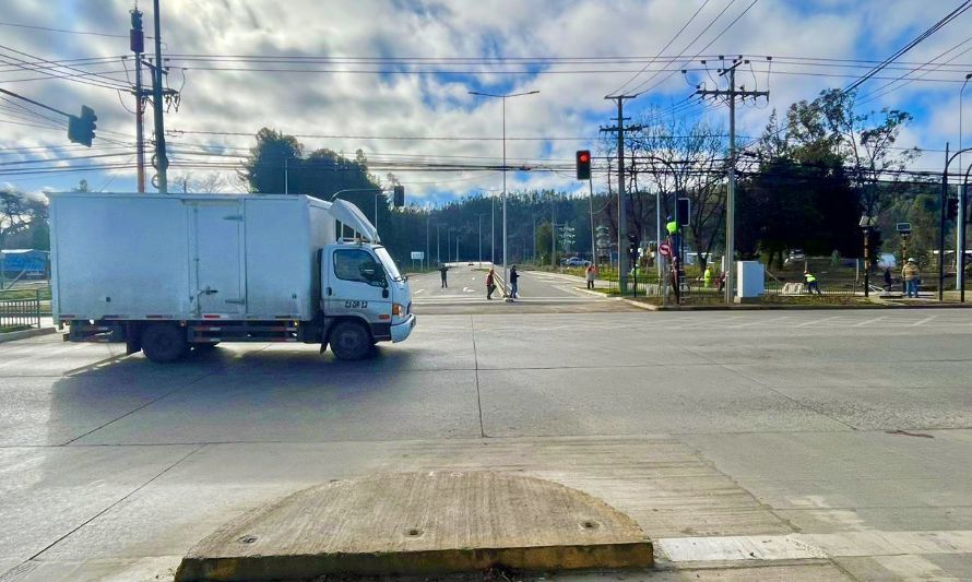 MOP abre último tramo de la etapa 2 de Avenida Circunvalación de Valdivia  