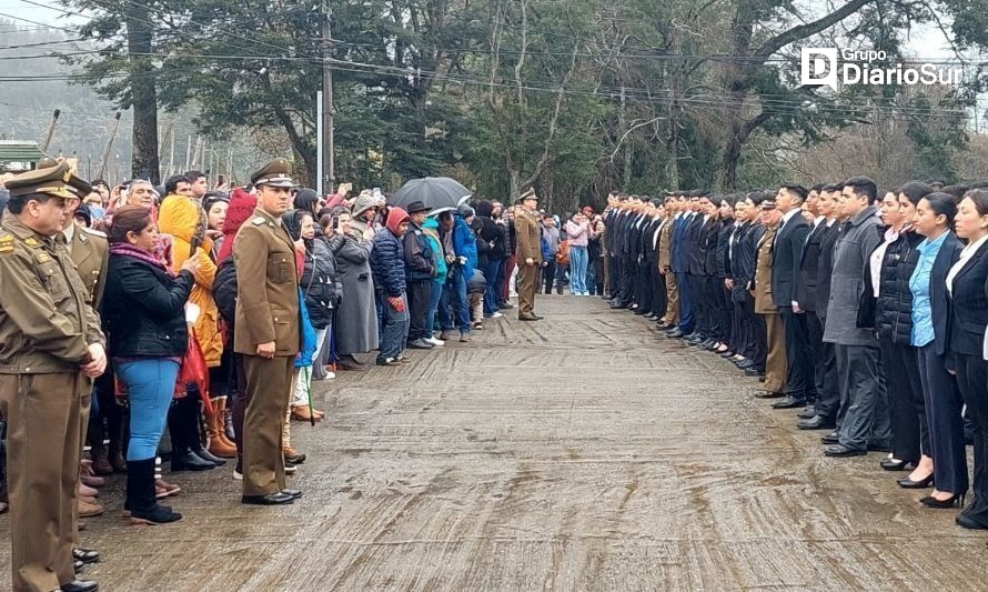 250 futuros carabineros iniciaron instrucción en Valdivia