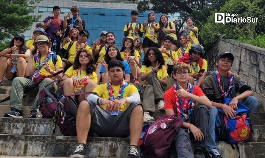 Guías y Scouts de Los Ríos vivieron la increíble experiencia del Jamboree en Corea