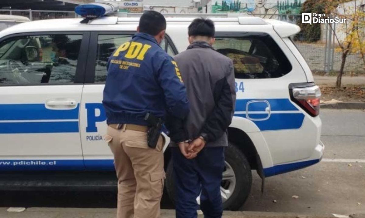 PDI detiene a hombre en Valdivia por violación de su pareja 