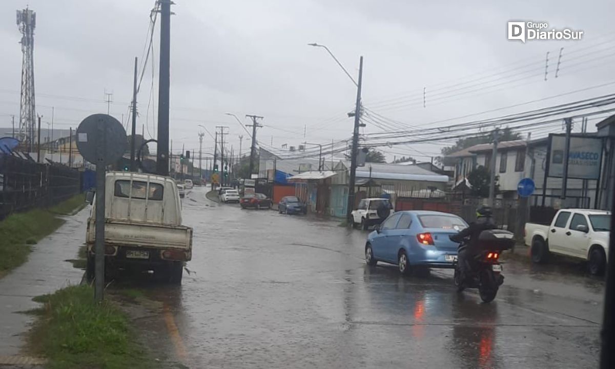 Lluvias caídas este martes redujeron considerablemente el déficit de precipitaciones en Los Ríos