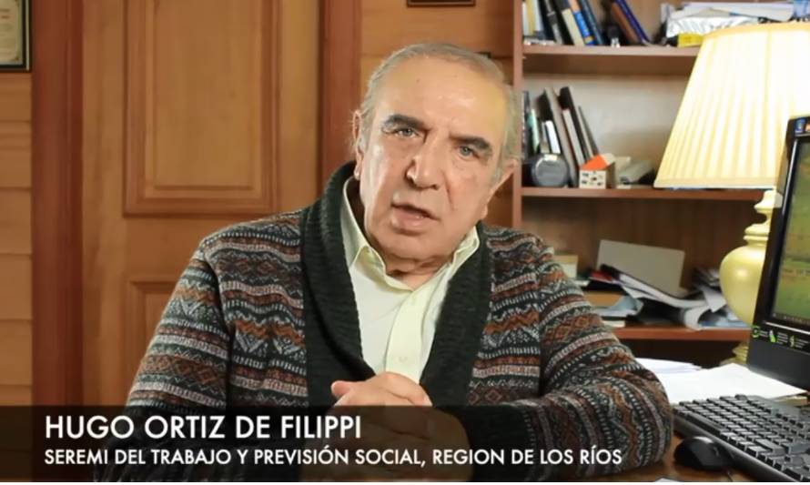 Seremi Hugo Ortíz De Filippi destacó la aprobación del proyecto de Trabajo a Distancia
