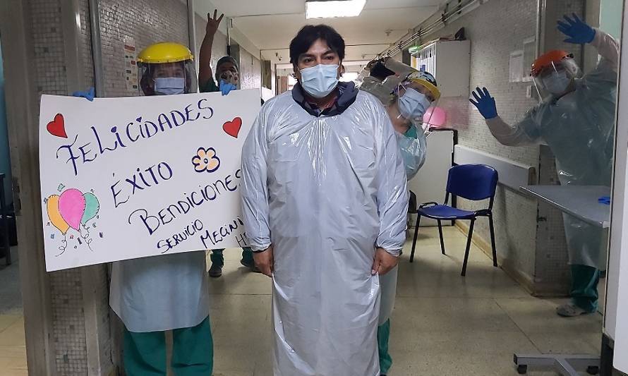Inspirador relato de lanquino recuperado con plasma convaleciente en Valdivia