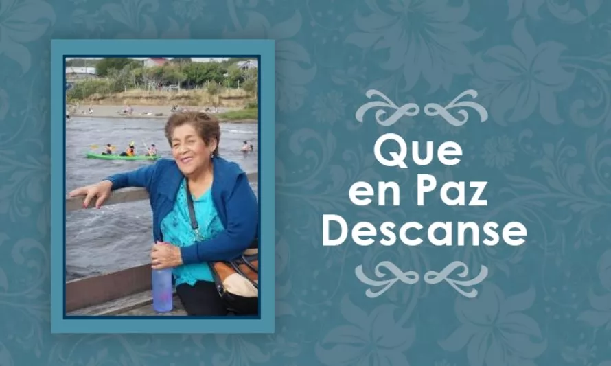 Falleció María Inés Diaz Delican  (Q.E.P.D)