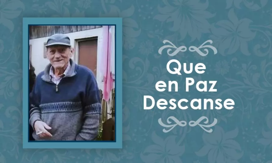 Falleció Sergio Luis Quezada Bastidas  (Q.E.P.D)