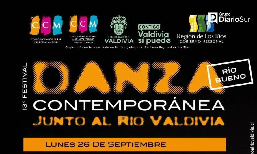 Invitan a Festival de Danza Contemporánea en Río Bueno