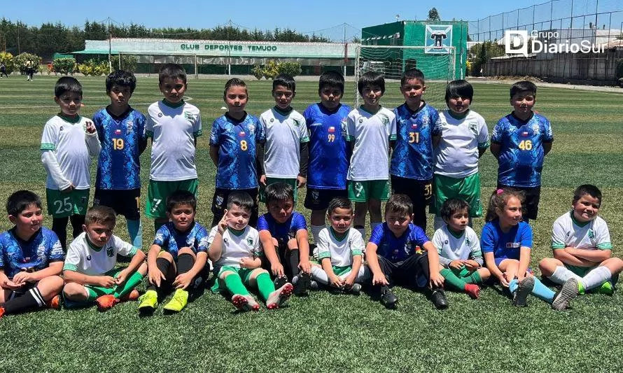 Escuela Club Deportes Río Bueno cerró 2022 junto a Deportes Temuco