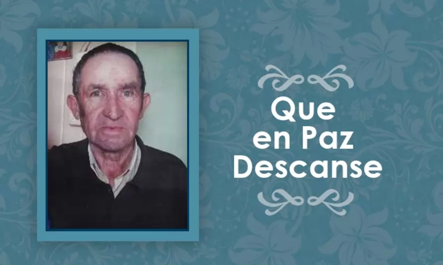 Falleció Claudino Bravo Alvarez  (Q.E.P.D)