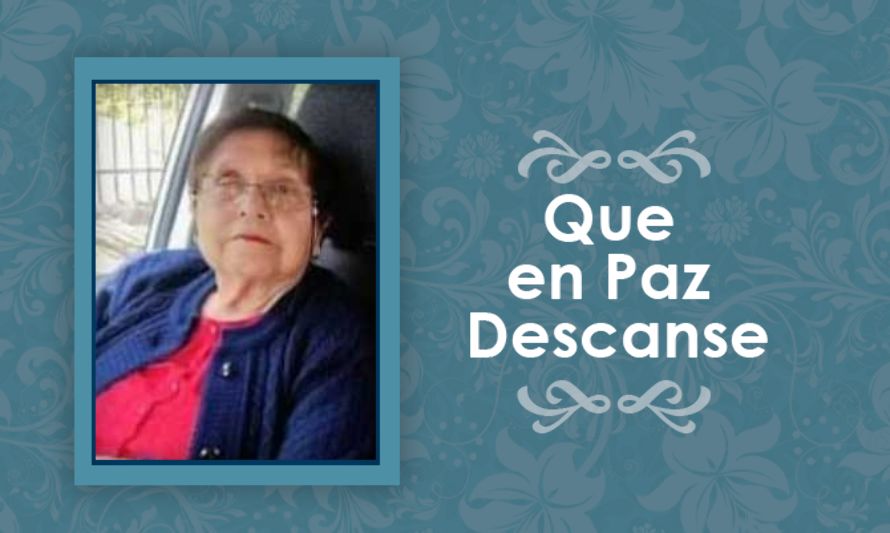 Falleció Raquel Leal Campos  (Q.E.P.D)