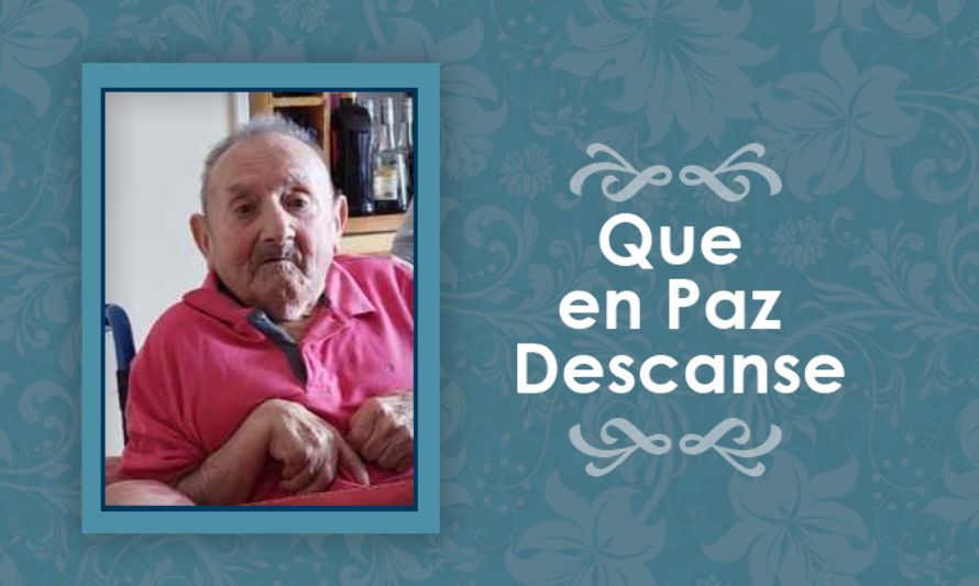 Falleció Octavio Ríos Vergara  (Q.E.P.D)