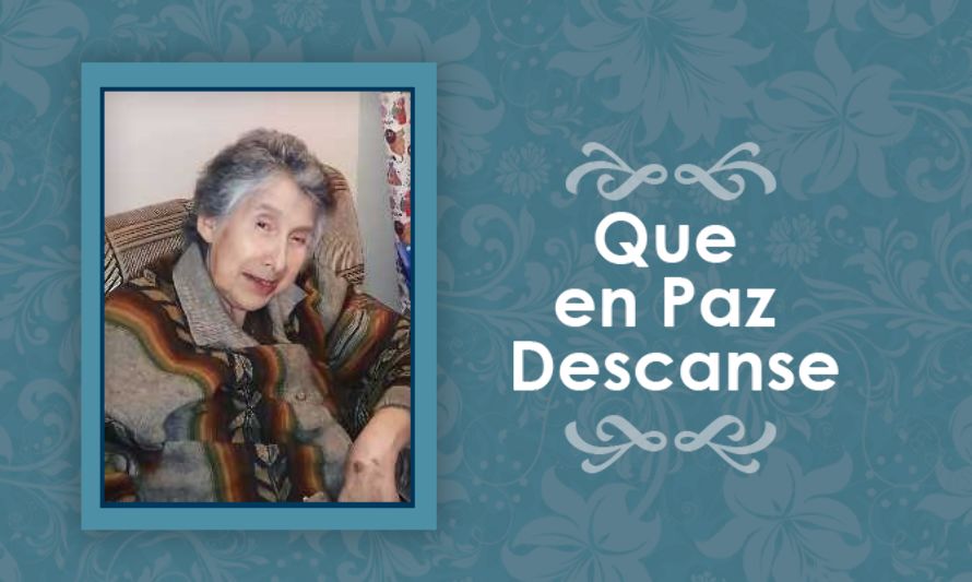 Falleció María Luisa González Villanueva  (Q.E.P.D)