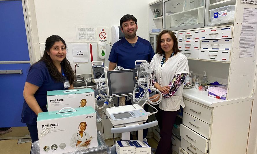 Hospital La Unión cuenta con nuevo equipamiento en Urgencia, Imagenología y Cirugía Adulto