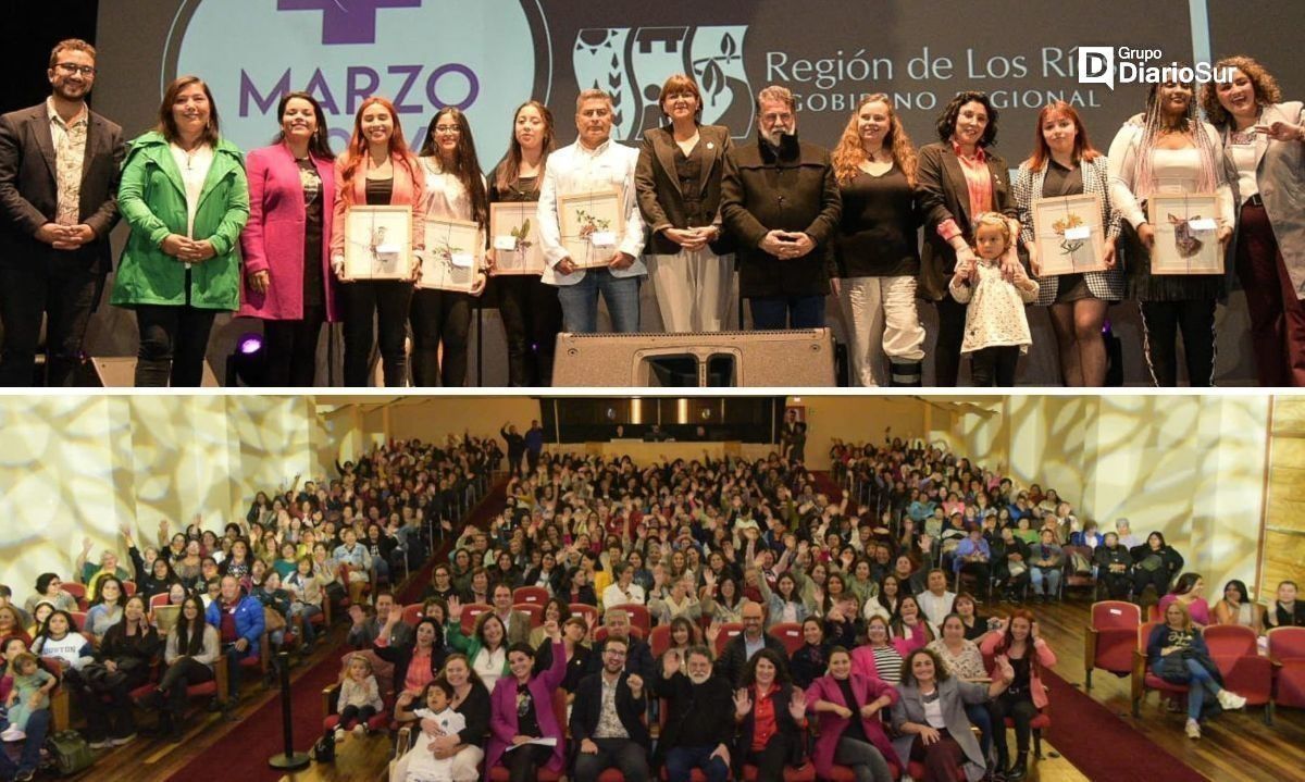Conoce a las 5 mujeres premiadas por el Gobierno Regional de Los Ríos