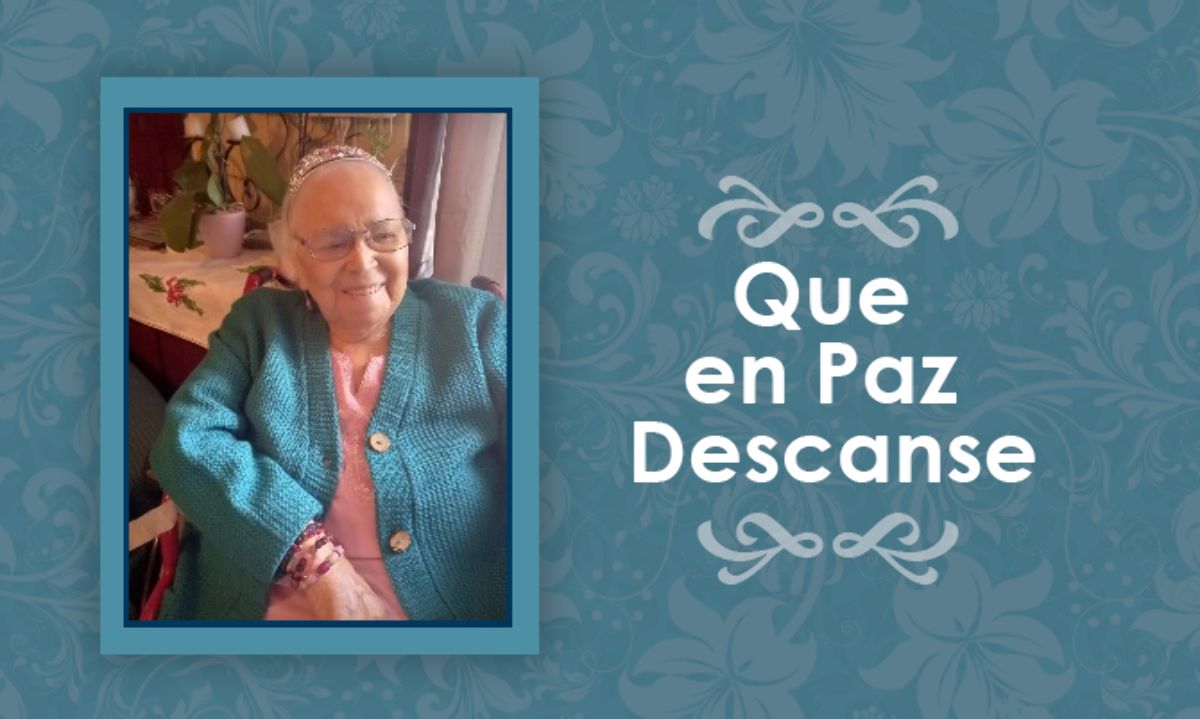 Falleció Rosa Lidia Mora Carcamo  (Q.E.P.D)