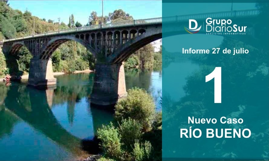 Río Bueno reporta un solo contagio este martes 27 de julio