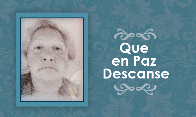 [Defunción] Falleció María Nolfa Álvarez Álvarez Q.EP.D