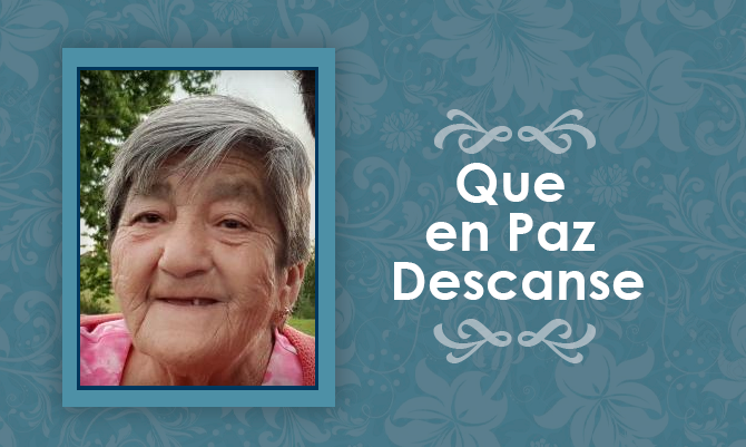 [Defunción] Falleció Domitila Faúndez Sobarzo Q.E.P.D