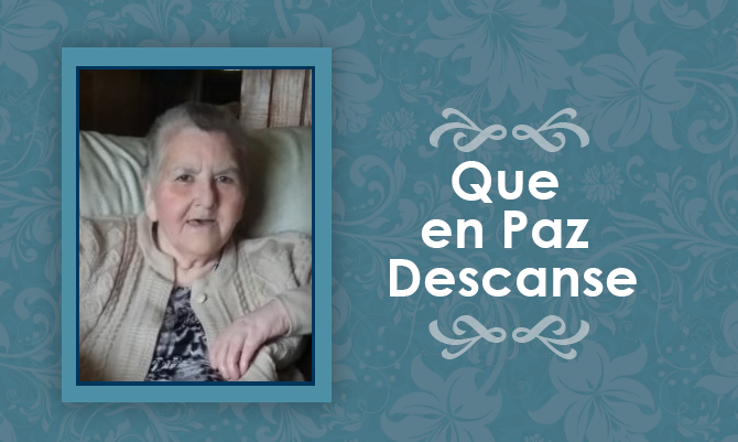 Falleció Eudalia del Carmen Palma Ojeda (Q.E.P.D)