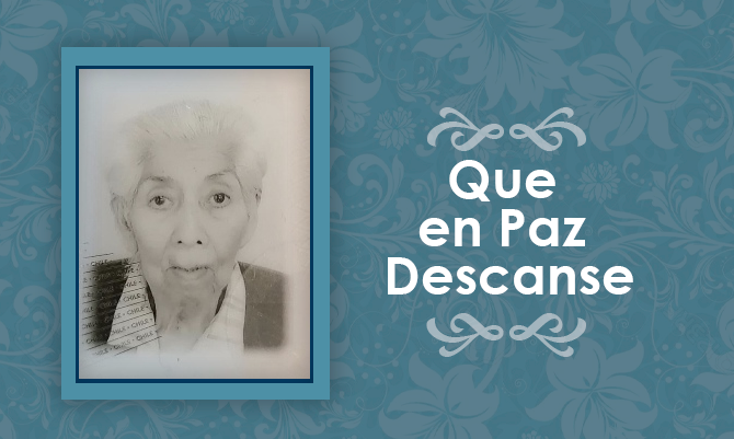Falleció Herminda Faundez Huentequeo (Q.E.P.D)