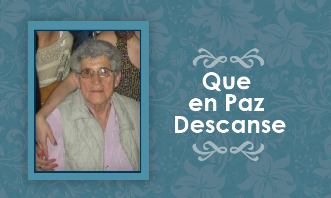 Falleció Olinda Magally González Márquez (Q.E.P.D)