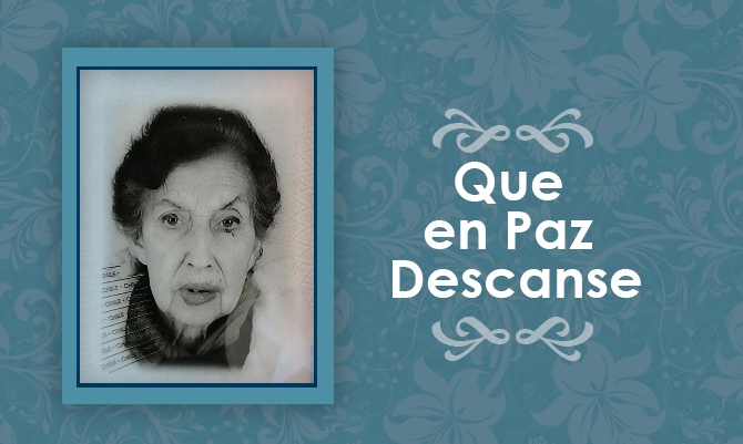 Falleció Teresa Silvia Gómez Palma (Q.E.P.D) 