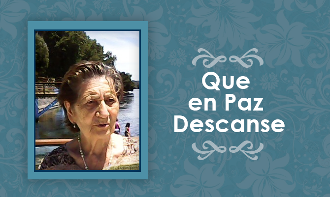 Falleció Sonia Magdalena Mundaca Uribe  (Q.E.P.D)