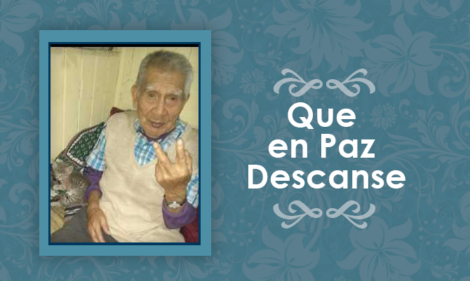 Falleció don: Hilario Melendres  (Q.E.P.D)