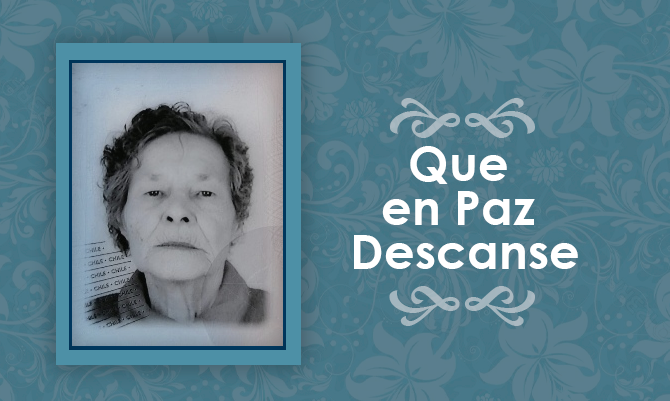 Falleció Odette Rodriguez Valdeavellano  Q.E.P.D