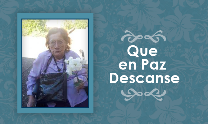 Falleció Alicia Moll González  (Q.E.P.D)