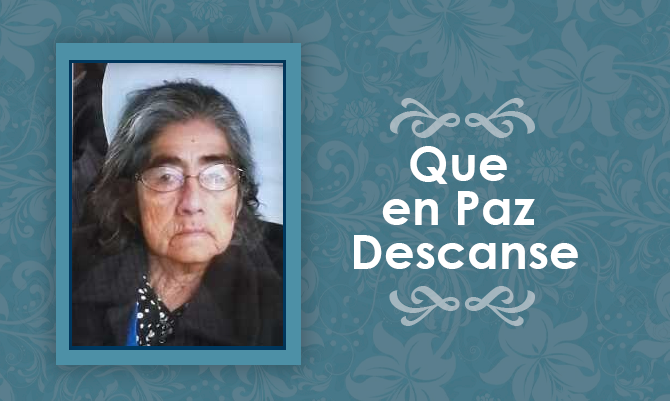 Falleció Honorinda Vergara Azocar  (Q.E.P.D)