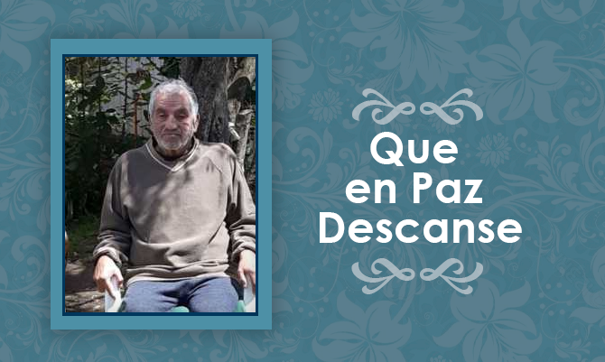 Falleció Luis Dagoberto Saldivia García  (Q.E.P.D)