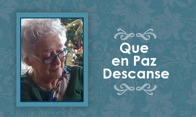 Falleció Alicia Henriquez  (Q.E.P.D)