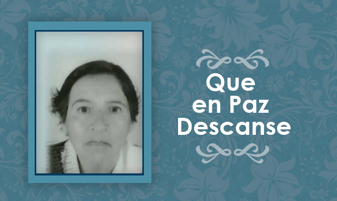 Falleció María Isabel Carrasco Barría  (Q.E.P.D)