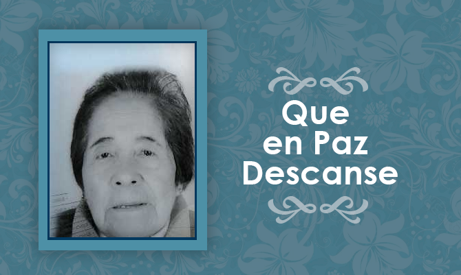 Falleció Matilde Antillanca Palma  (Q.E.P.D)
