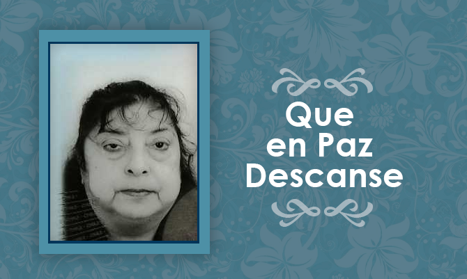 Falleció Margot María Campos Rosas  (Q.E.P.D)