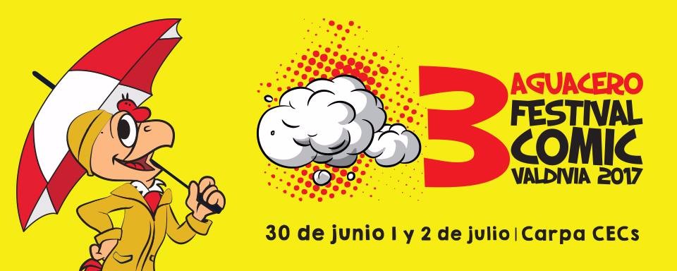 Todo listo para el Tercer Festival de Comic “Aguacero”de Valdivia 